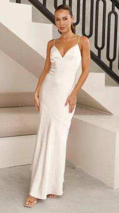 LILYWHYT Sale Evening|Sale Dresses^Helena Maxi Dress - Champagne
