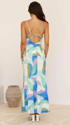 SASHA (BNE) Sale Dresses^Helenie Maxi Dress - Blue/Green