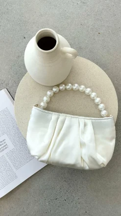 Angel Whisper Bags|Hen'S Collection^Hepburn Purse - Ivory