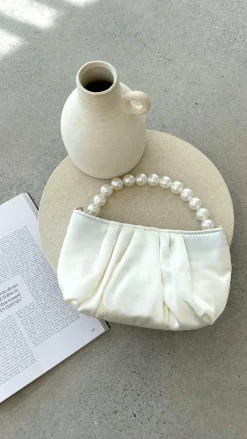 Angel Whisper Bags|Hen'S Collection^Hepburn Purse - Ivory