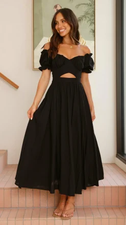Pink Diamond Sale Dresses^Hulu Maxi Dress - Black