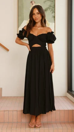 Pink Diamond Sale Dresses^Hulu Maxi Dress - Black