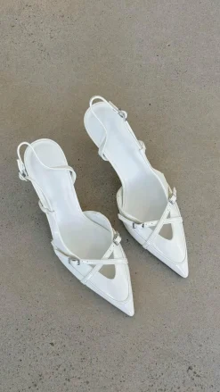 Billini Billini|Wedding Guest Dresses^Huxly Heel - White Shine