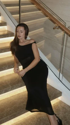 SASHA (BNE) Dresses|Maxi^Iantha Maxi Dress - Black