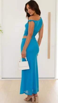 SASHA (BNE) Dresses|Maxi^Iantha Maxi Dress - Blue