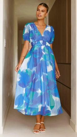Pink Diamond Sale Dresses^Ilah Maxi Dress - Blue/Green