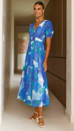 Pink Diamond Sale Dresses^Ilah Maxi Dress - Blue/Green