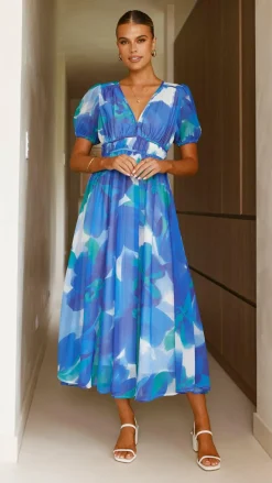 Pink Diamond Sale Dresses^Ilah Maxi Dress - Blue/Green