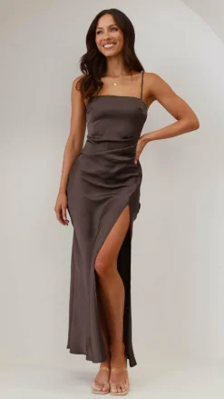 Alive Girl Je T'Aime|Dresses^Ilana Maxi Dress - Espresso