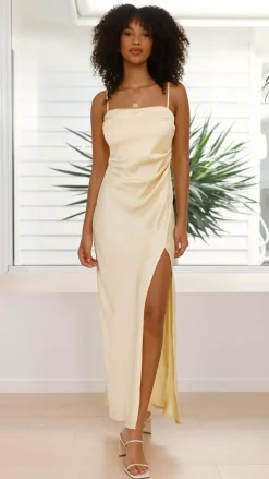Alive Girl Je T'Aime|Dresses^Ilana Maxi Dress - Yellow