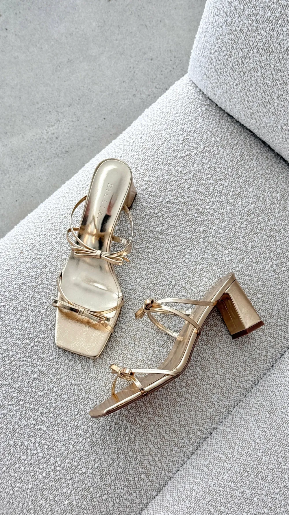 Billini Billini|Heels^Ilkie Heel - Gold Metallic