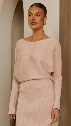 Amore Agencies Knit Tops|Knitwear^Iluka Knit Top - Camel