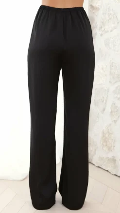 IDS Sets|Bottoms^Imogen Button Pants - Black