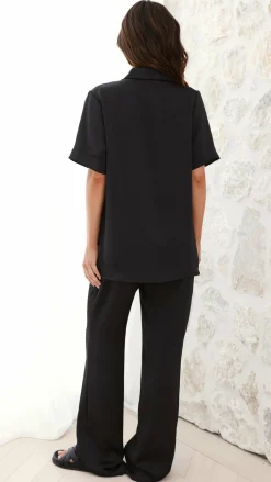 IDS Sets|Bottoms^Imogen Button Pants - Black