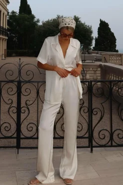 IDS Sets|Tops^Imogen Button Shirt - Cream