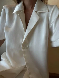 IDS Sets|Tops^Imogen Button Shirt - Cream