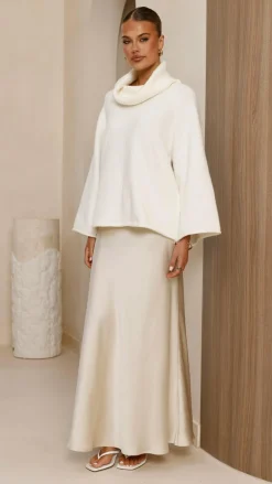Fashion Allied Knitwear|Knitwear^Jacques Knitted Jumper - White