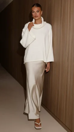 Fashion Allied Knitwear|Knitwear^Jacques Knitted Jumper - White