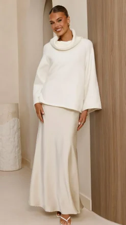 Fashion Allied Knitwear|Knitwear^Jacques Knitted Jumper - White