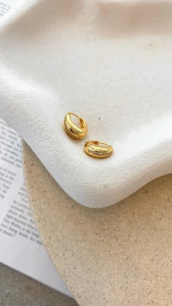 Angel Whisper Earrings|Denim Dress Edit^Jacquotte Earrings - Gold