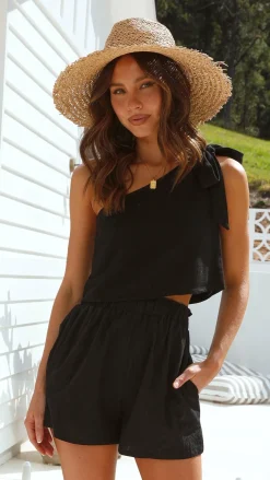 Desire Tops^Jadelle Top - Black