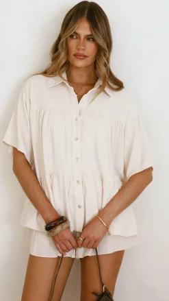 Fashion Allied Sets|Tops^Jana Top - Cream