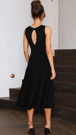 My Girl Knit Dresses|Knitwear^Jayde Knit Dress - Black