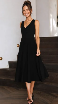 My Girl Knit Dresses|Knitwear^Jayde Knit Dress - Black
