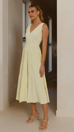 My Girl Knit Dresses|Knitwear^Jayde Knit Dress - Yellow