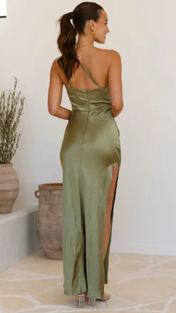 SASHA (BNE) Mon Cheri|Dresses^Jenna Maxi Dress - Olive