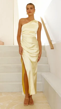 SASHA (BNE) Mon Cheri|Dresses^Jenna Maxi Dress - Yellow
