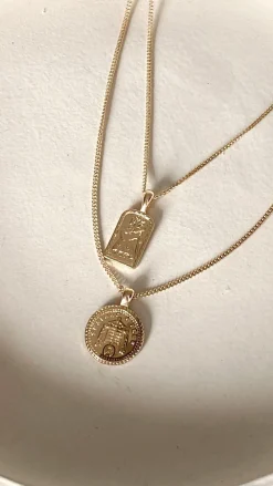 Angel Whisper Necklaces|Je T'Aime^Jorda Necklace - Gold