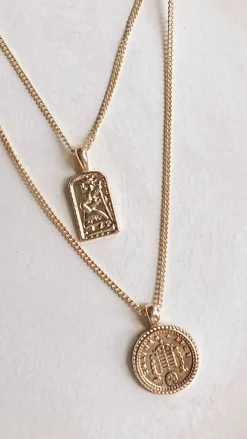 Angel Whisper Necklaces|Je T'Aime^Jorda Necklace - Gold