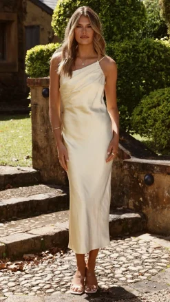Alive Girl L'Amour|Dresses^Josephina Midi Dress - Yellow