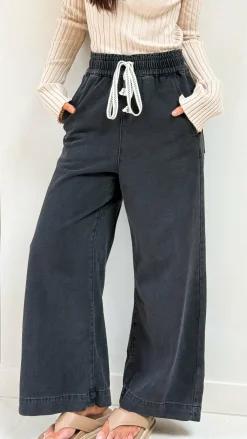 Fashion Allied Bottoms^Josephine Pants - Black