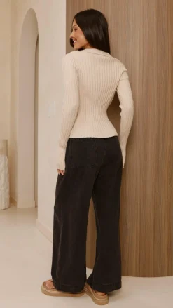 Fashion Allied Bottoms^Josephine Pants - Black