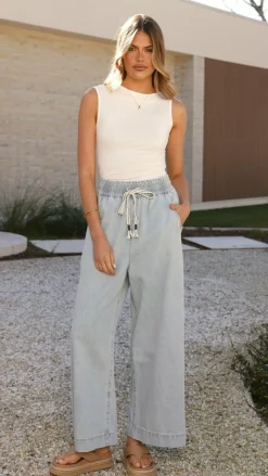 Fashion Allied The Denim Edit|Jeans^Josephine Pants - Light Blue Denim