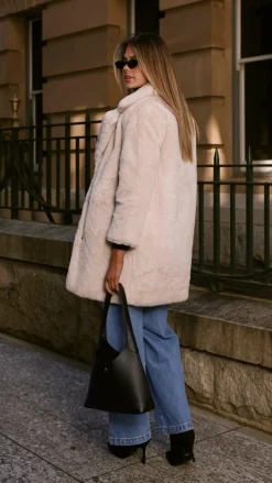 LILYWHYT Coats|Coats^Josie Coat - Beige