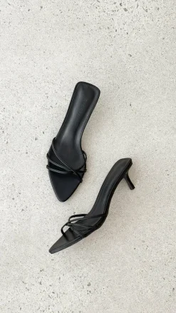 Billini Billini|The Denim Edit^Jupiter Heel - Black