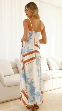 YH AND CO Dresses|Maxi^Kaethe Maxi Dress - Amore Print