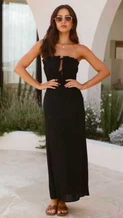 Alive Girl Dresses|Maxi^Kahli Maxi Dress - Black