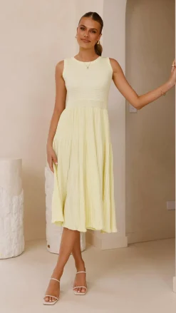 My Girl Sale Dresses^Kaida Midi Dress - Yellow