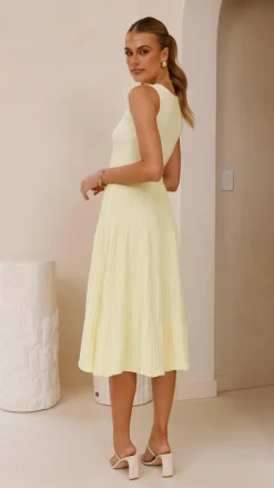 My Girl Sale Dresses^Kaida Midi Dress - Yellow