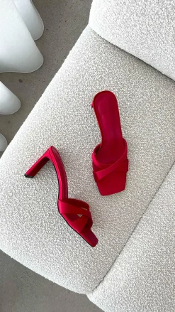 Billini Billini^Kelsie Heels - Saffron Satin