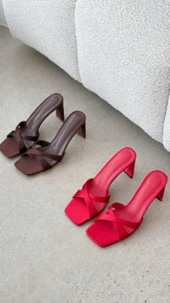 Billini Billini^Kelsie Heels - Saffron Satin