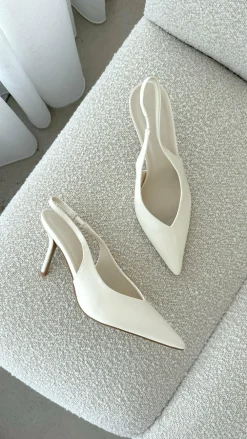 Billini Billini^Kendra Heel - White Shine