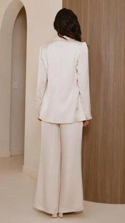 SASHA (BNE) Sets|Bottoms^Khloe Pants - Ivory