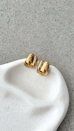 Your Accessory Shop Earrings|Bump Friendly^Kiara Earrings - Gold