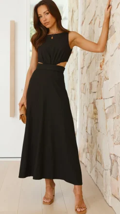 Main St Dresses|Maxi^Kimberley Maxi Dress - Black