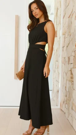 Main St Dresses|Maxi^Kimberley Maxi Dress - Black